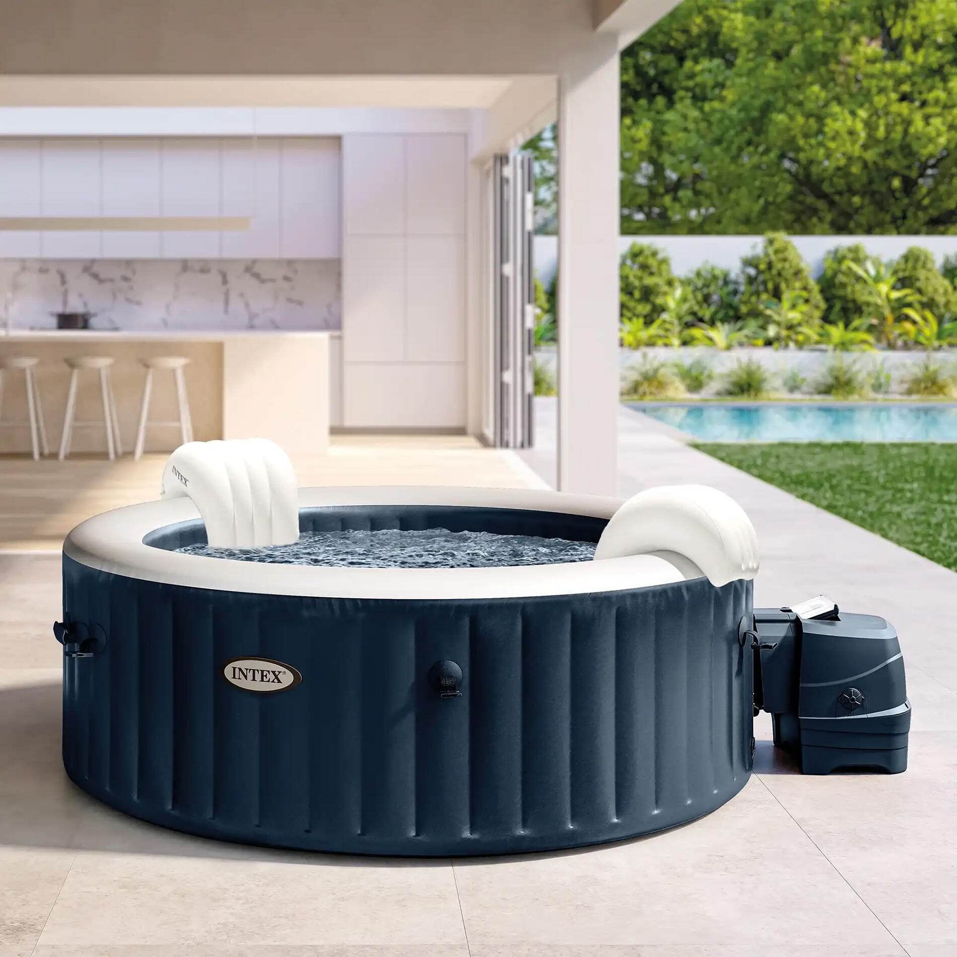 Vířivka Intex 28430 Purespa Plus Navy Bubble 2/5