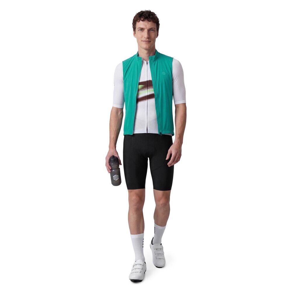 Gilet vélo coupe-vent ultraléger homme V2 Breeze Green Vert 3/7