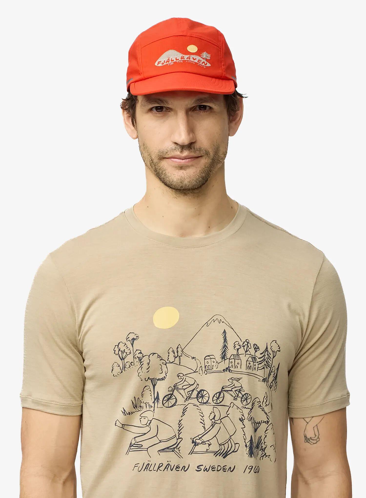 Koszulka rowerowa Fjallraven Hoja Lugnt Wool T-shirt 6/7