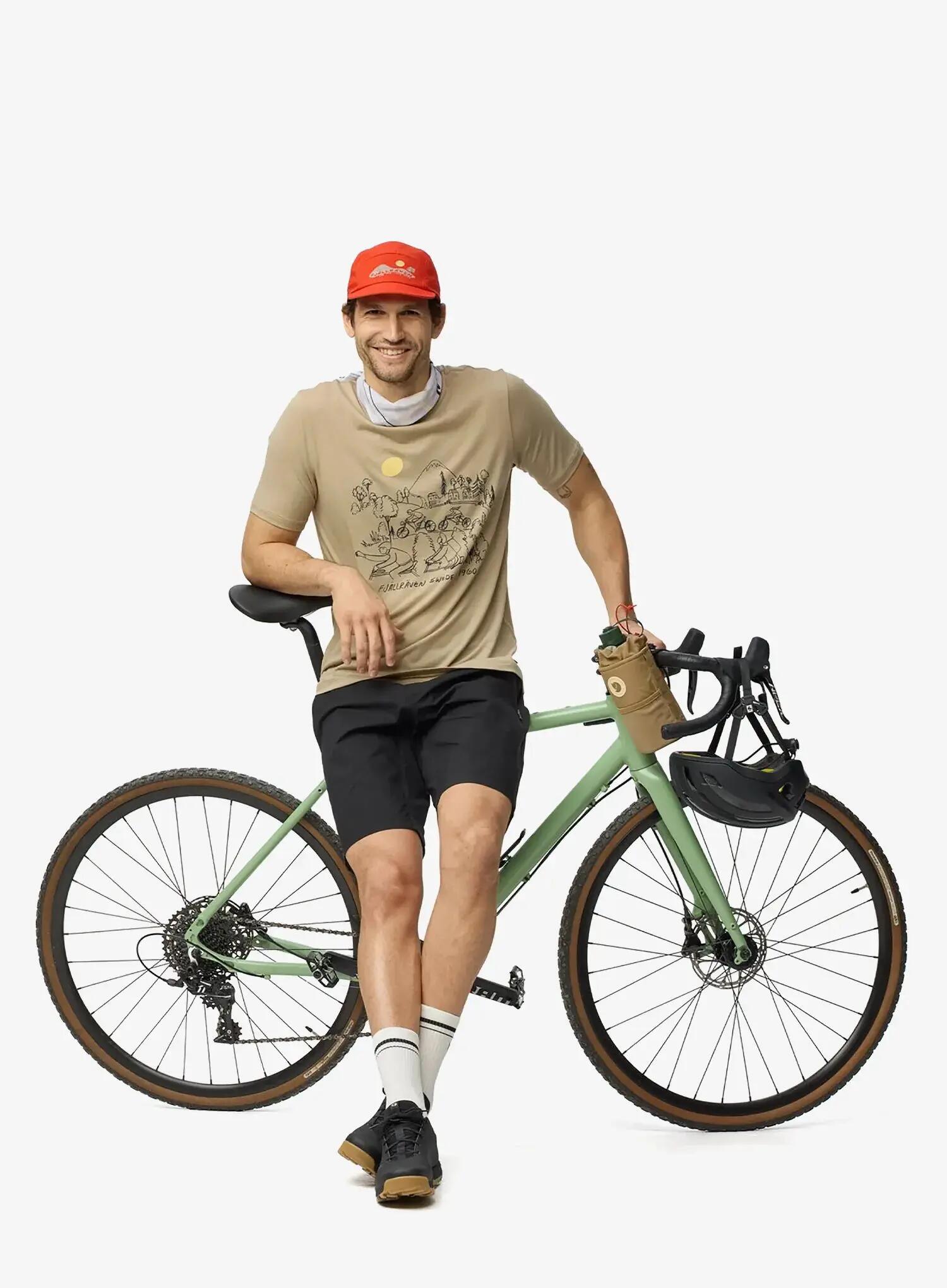 Koszulka rowerowa Fjallraven Hoja Lugnt Wool T-shirt 3/7