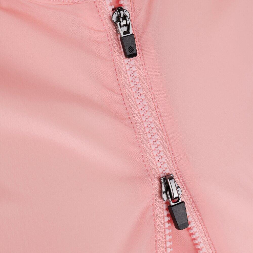 Casaco de ciclismo corta-vento ultraleve mulher J4-W Windbreak Coral Coral 5/7