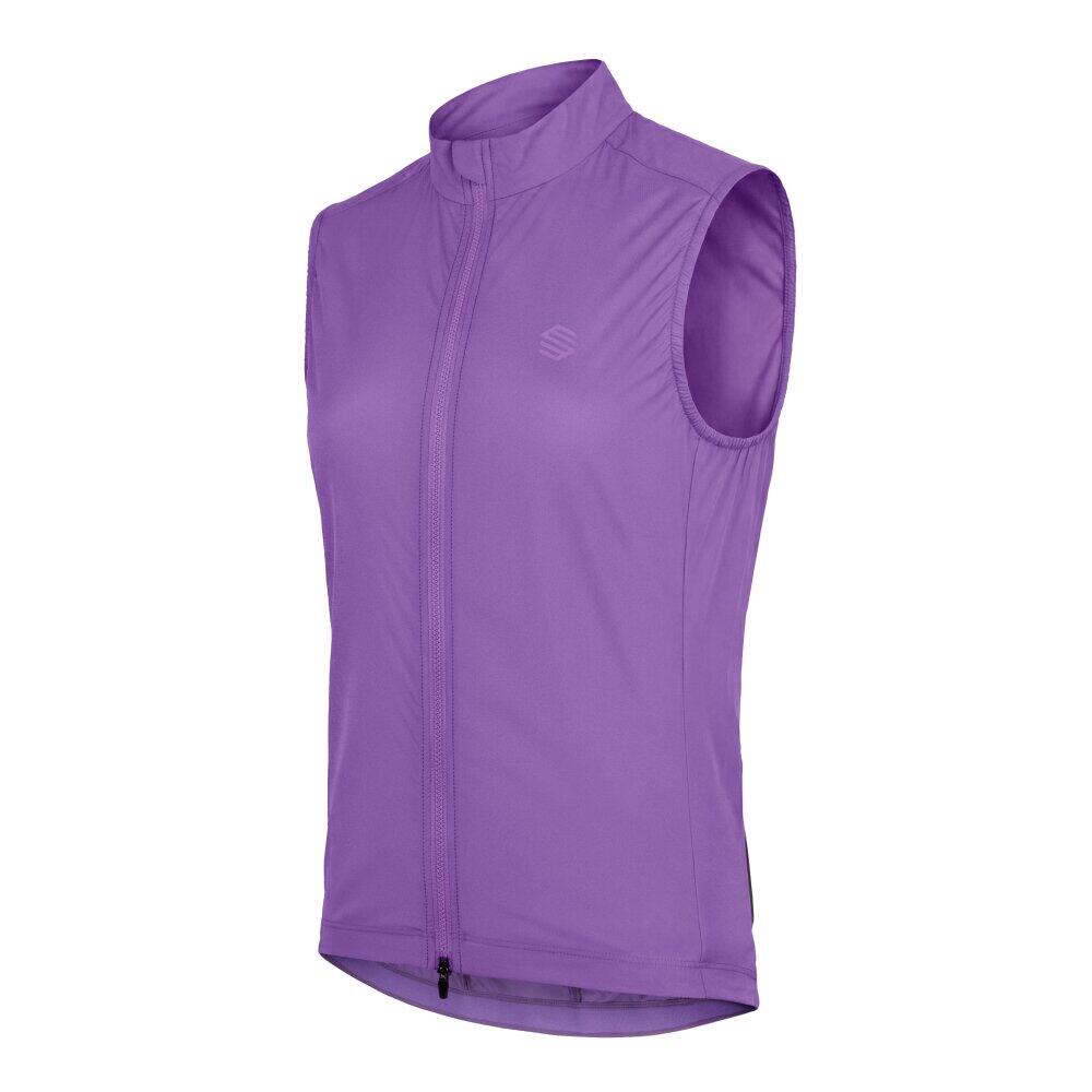 Damen winddichte fahrradweste V2-W Breeze Purple Lila 6/7