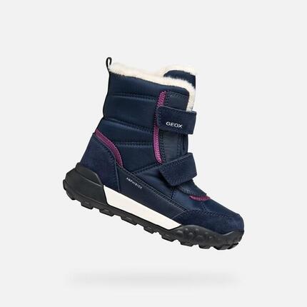 Bottines Fille TREKKYUP GIRL Bleu Marine/Violet
