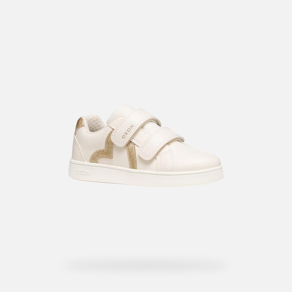 Baskets Fille ECLYPER GIRL Ivoire Clair/Or 3/7