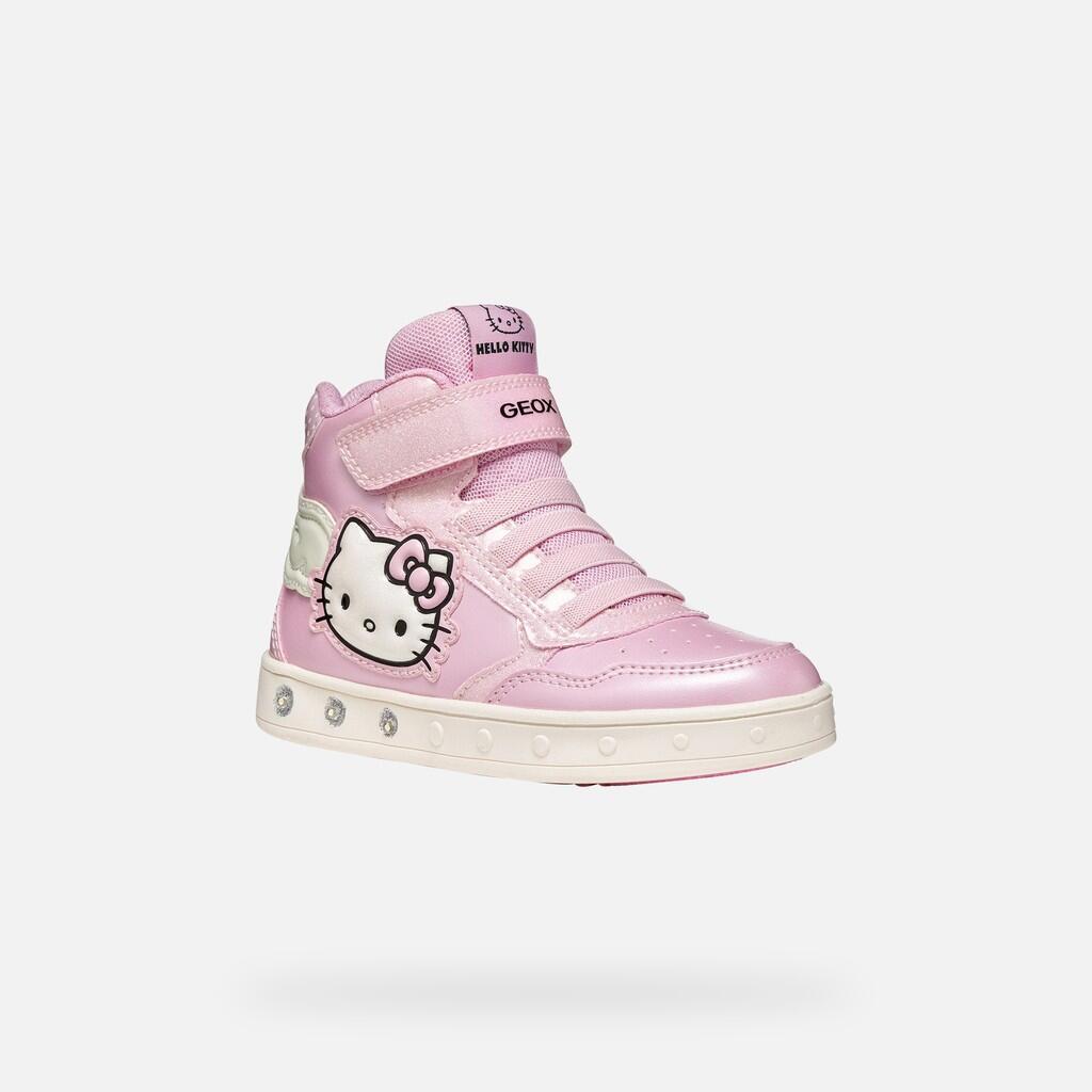 Baskets Fille J SKYLIN GIRL Rose 3/7