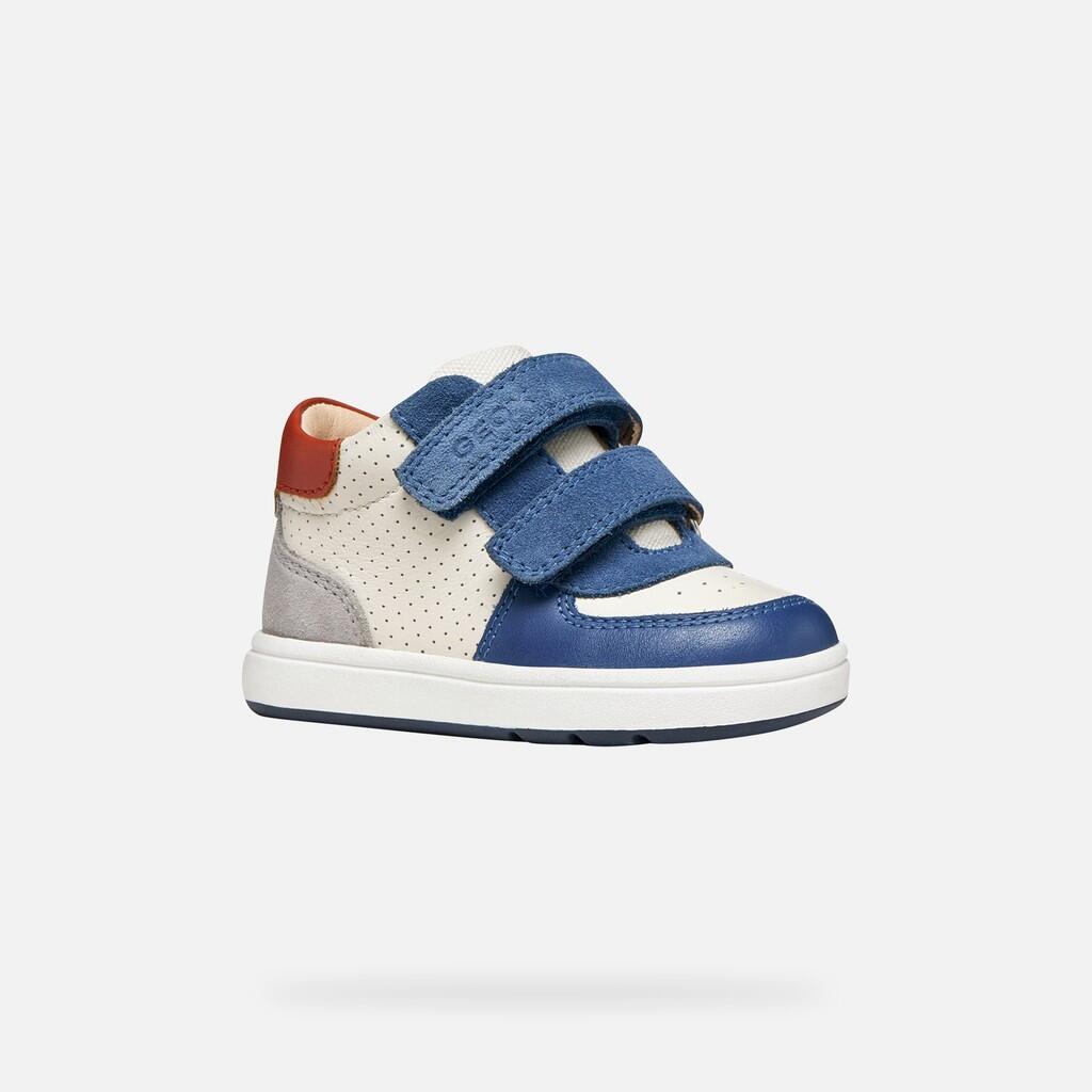 Premiers Pas Bébé Garçon B BIGLIA BOY Ivoire/Denim 3/7