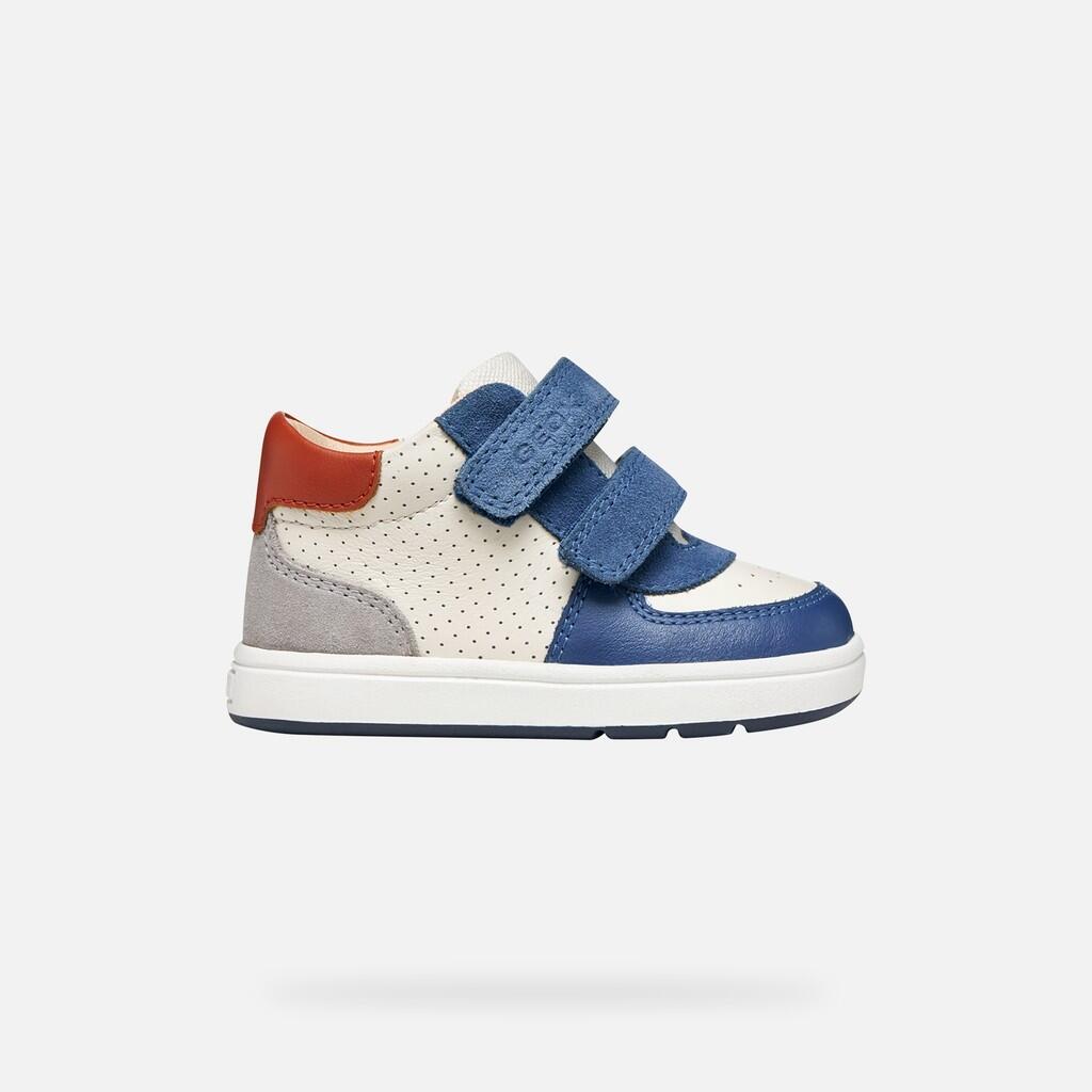 Premiers Pas Bébé Garçon B BIGLIA BOY Ivoire/Denim 2/7