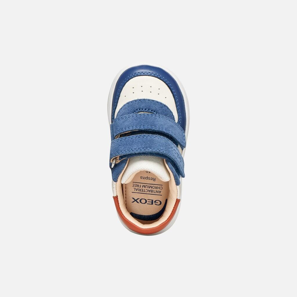 Premiers Pas Bébé Garçon B BIGLIA BOY Ivoire/Denim 6/7