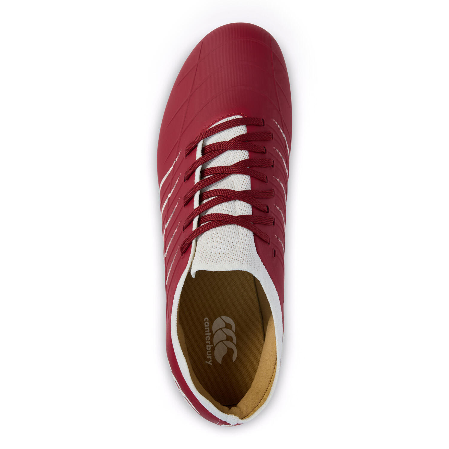 Crampons Canterbury Phoenix 2.0 Pro SG Rouge et beige 4/7