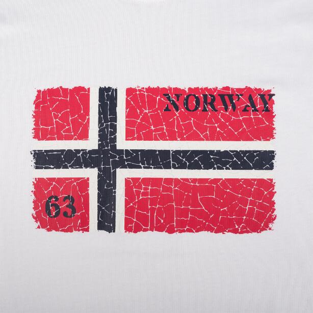 Koszulka z krótkim rękawem męska Norway 6/7