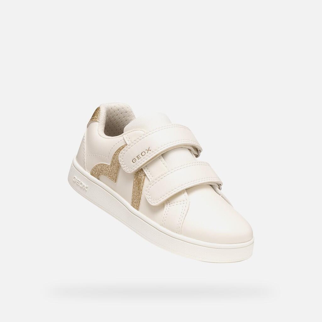 Baskets Fille ECLYPER GIRL Ivoire Clair/Or 5/7