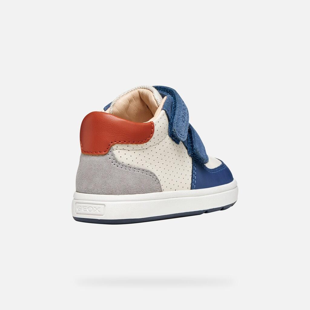 Premiers Pas Bébé Garçon B BIGLIA BOY Ivoire/Denim 5/7