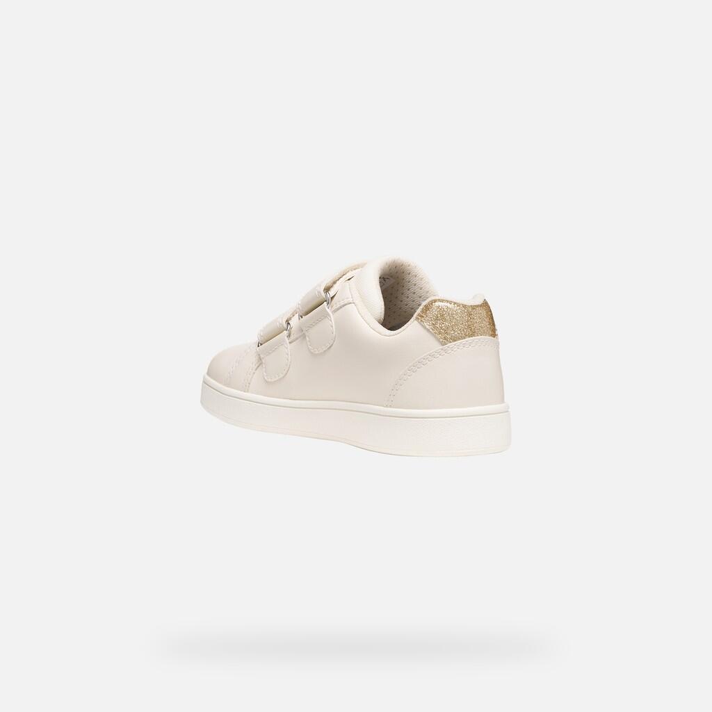 Baskets Fille ECLYPER GIRL Ivoire Clair/Or 4/7