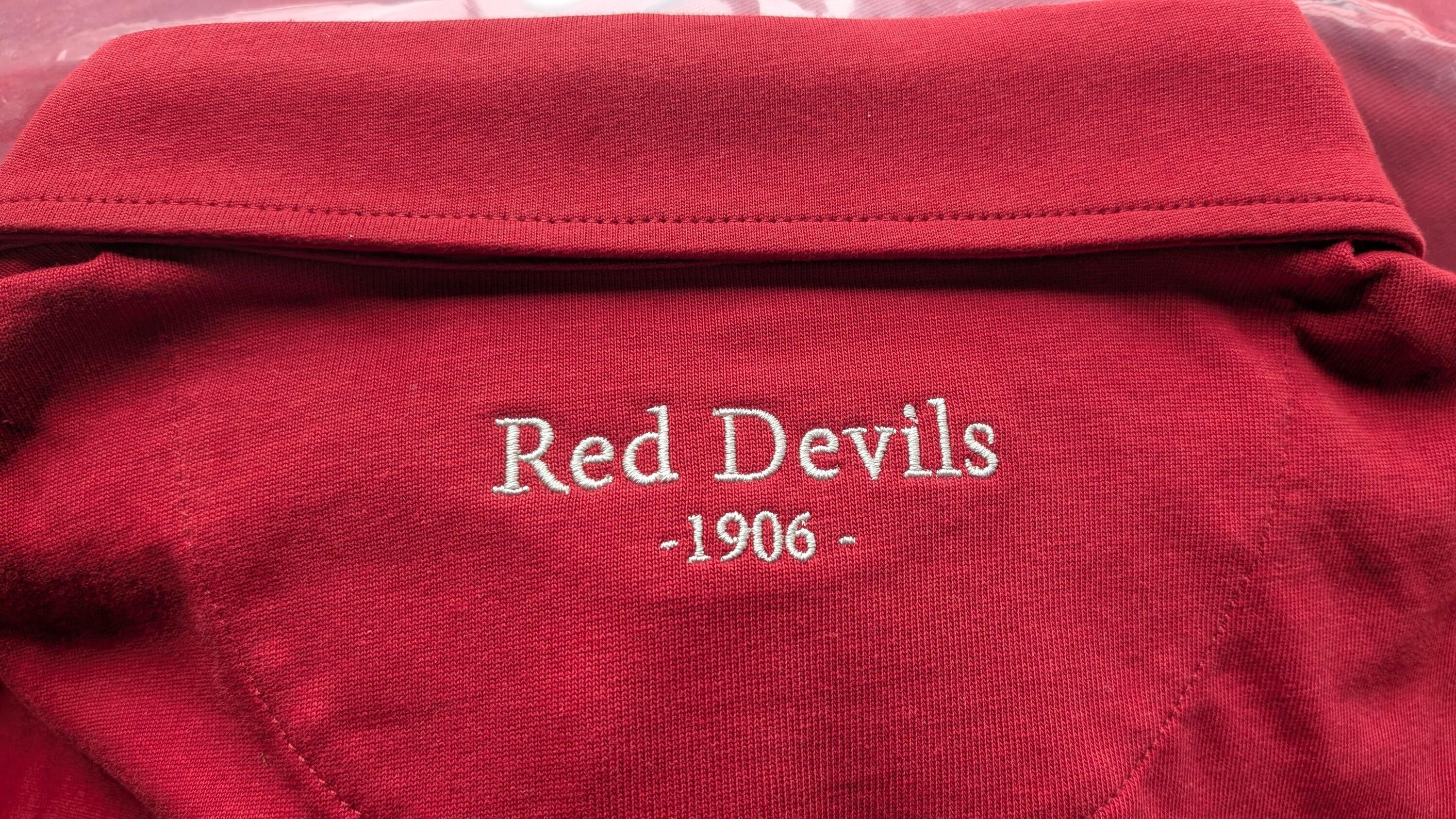 Maillot rétro de la Belgique - Diables Rouges 1906 6/7