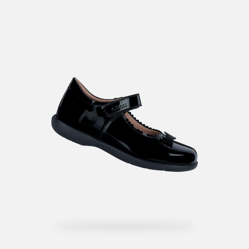 Chaussures Pour Uniforme Fille J NAIMARA GIRL Noir 1/7