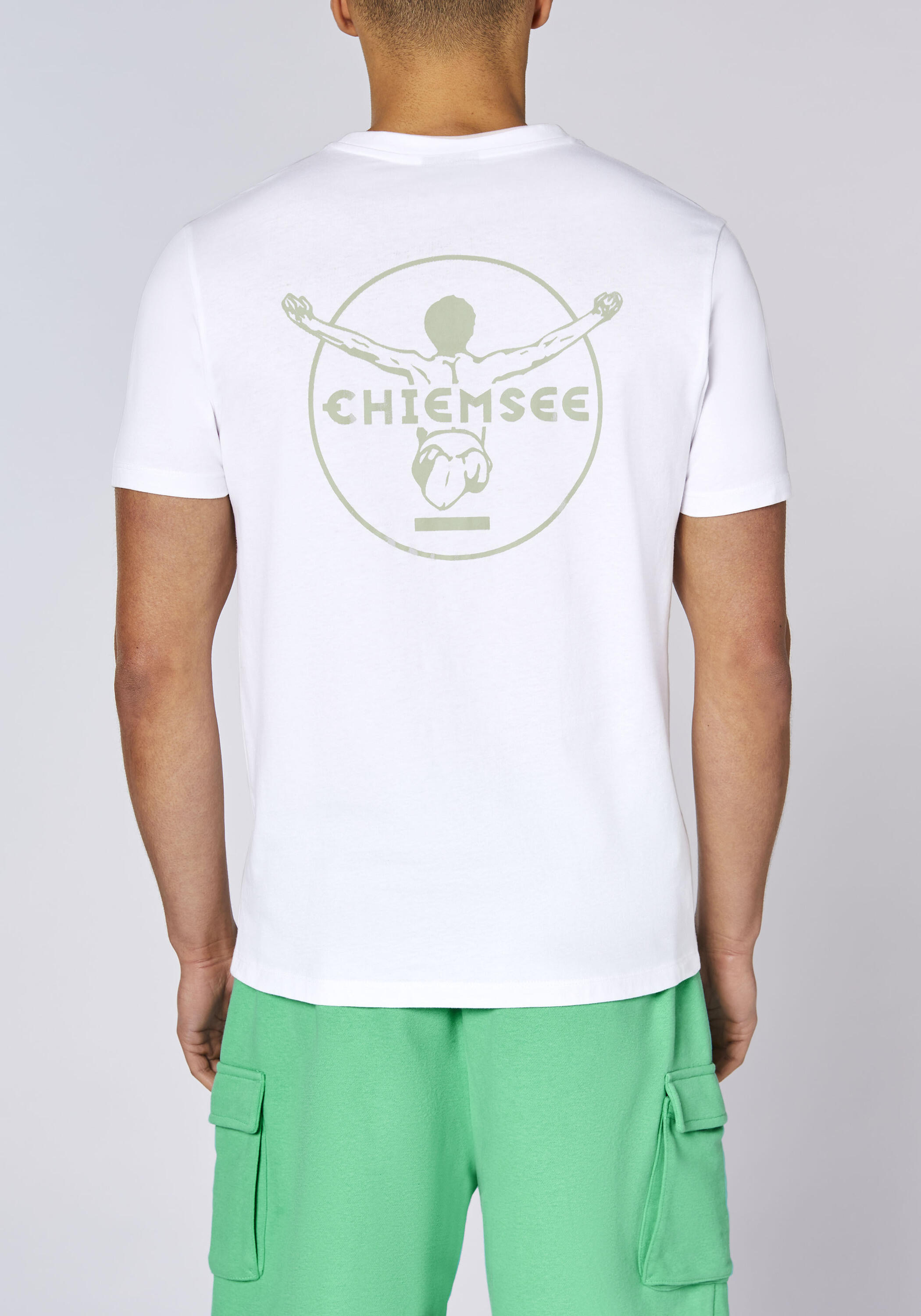 T-Shirt mit tonalem Logoprint 7/7