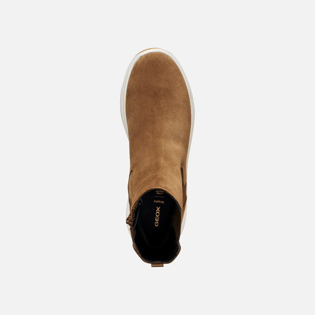 Bottines Femme D SPHERICA 4X4 B ABX Marron 6/7