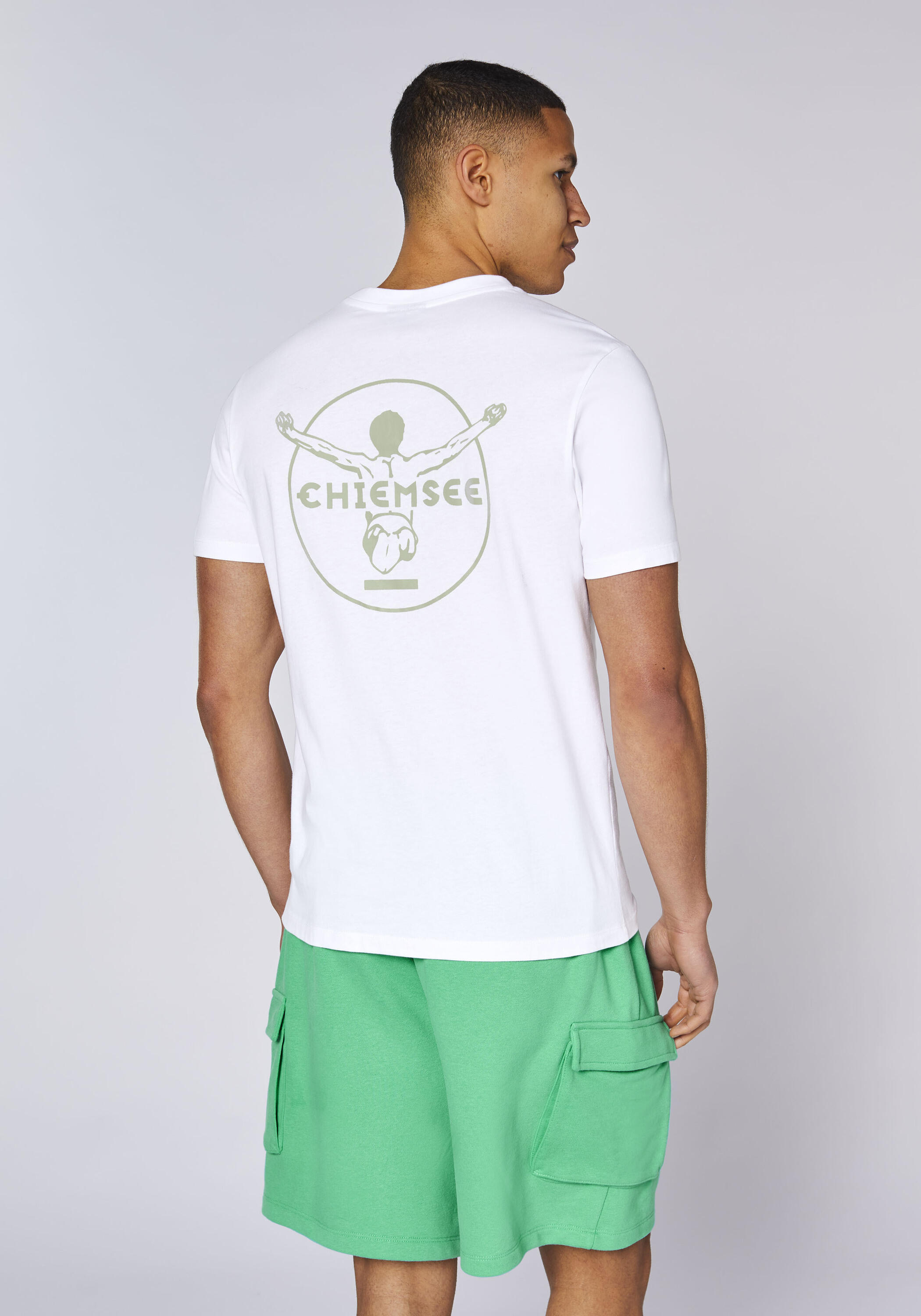 T-Shirt mit tonalem Logoprint 4/7
