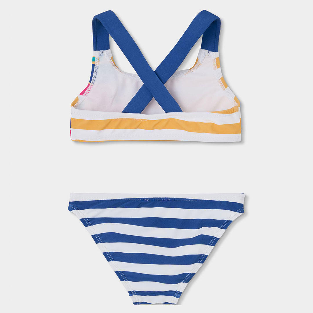 Bikini a rayas con protección solar UPF50+ 2/4