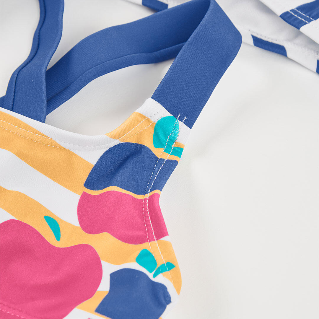 Bikini a rayas con protección solar UPF50+ 4/4