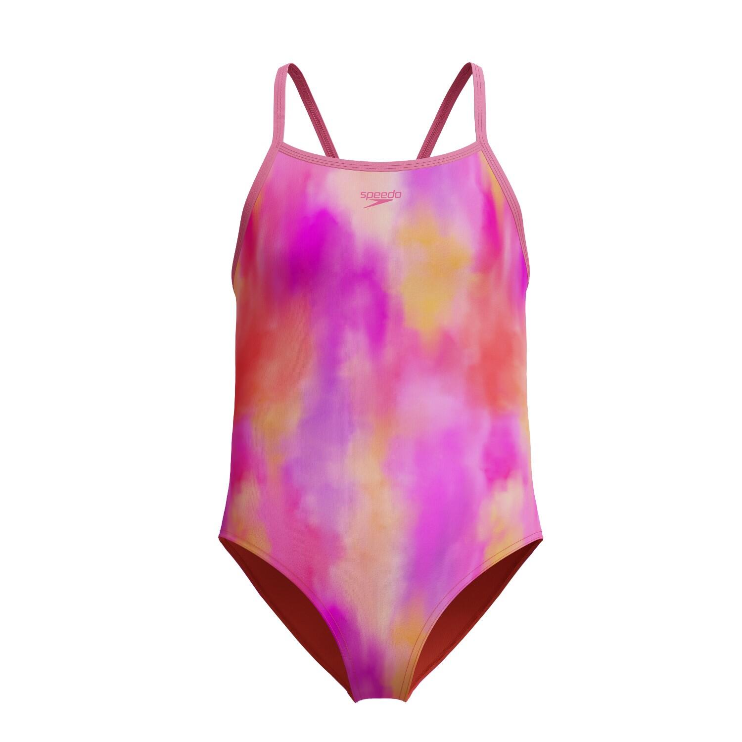Speedo Badeanzug mit Print für Mädchen 3/5