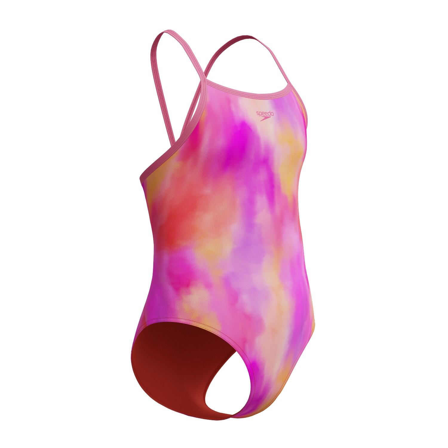 Speedo Badeanzug mit Print für Mädchen 4/5