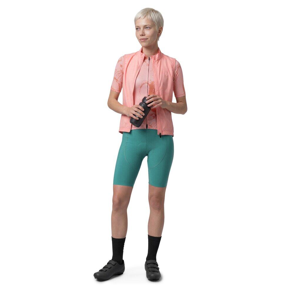 Gilet vélo coupe-vent ultraléger femme V2-W Breeze Coral Corail 3/7