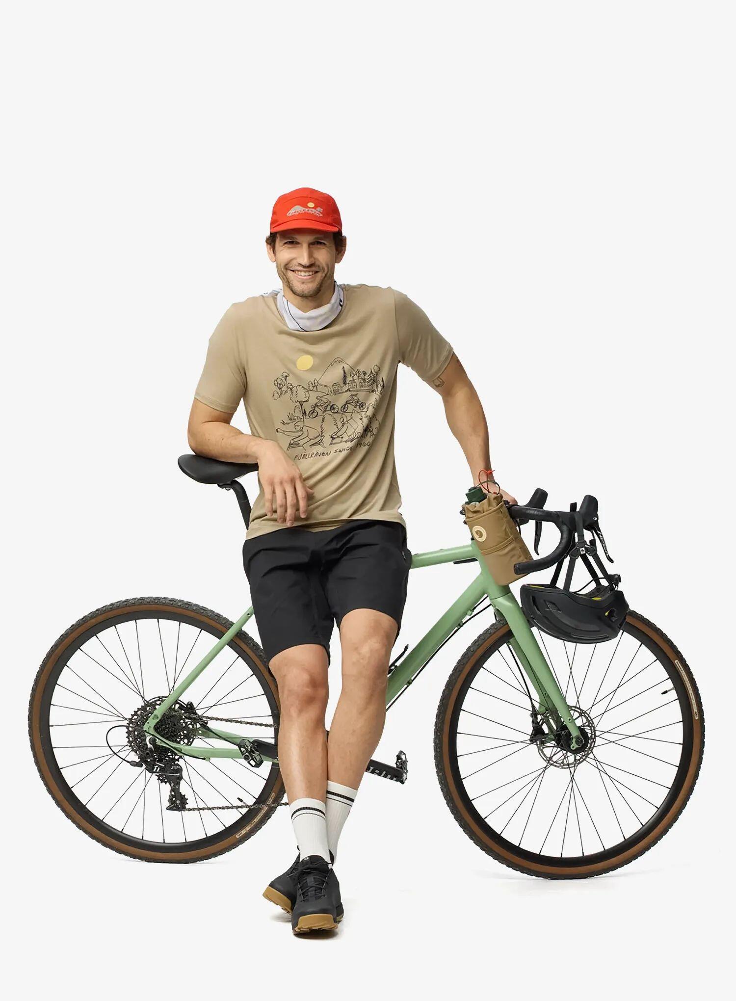 Koszulka rowerowa Fjallraven Hoja Lugnt Wool T-shirt 3/7