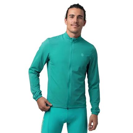 Men 's ultralightweight windproof cycling jacket J4 Windbreak Green Green