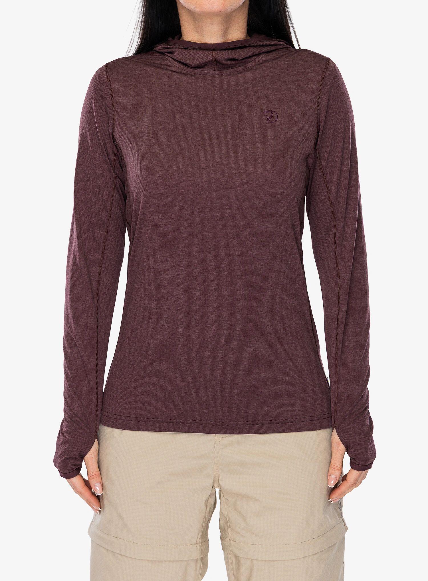 Bluza z kapturem damska Fjallraven Abisko Sun-hoodie 1/7
