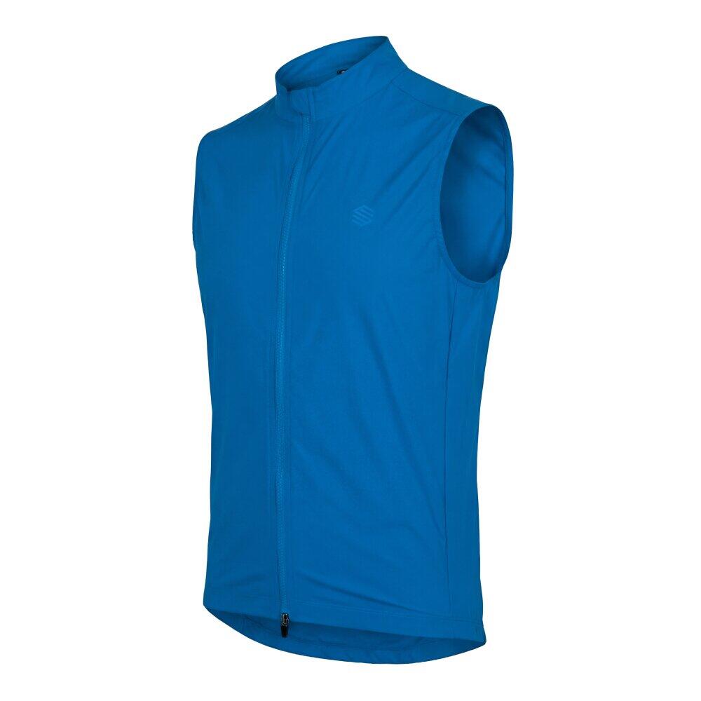 Gilet vélo coupe-vent ultraléger homme V2 Breeze Blue Bleu 6/7