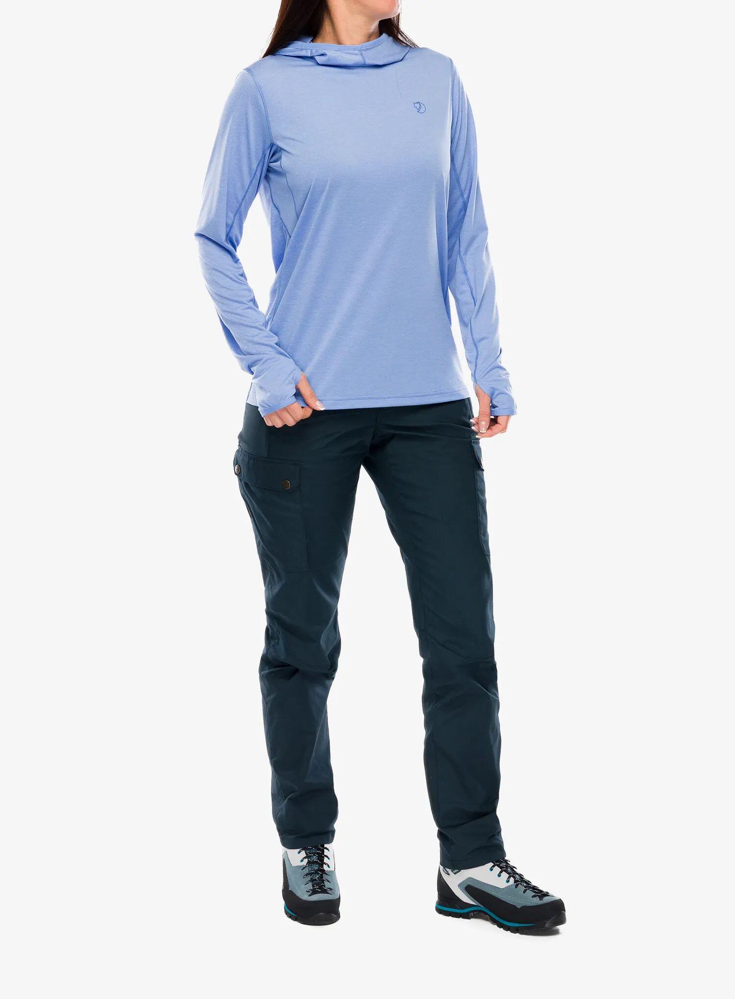 Bluza damska z kapturem Fjallraven Abisko Sun-hoodie 2/7