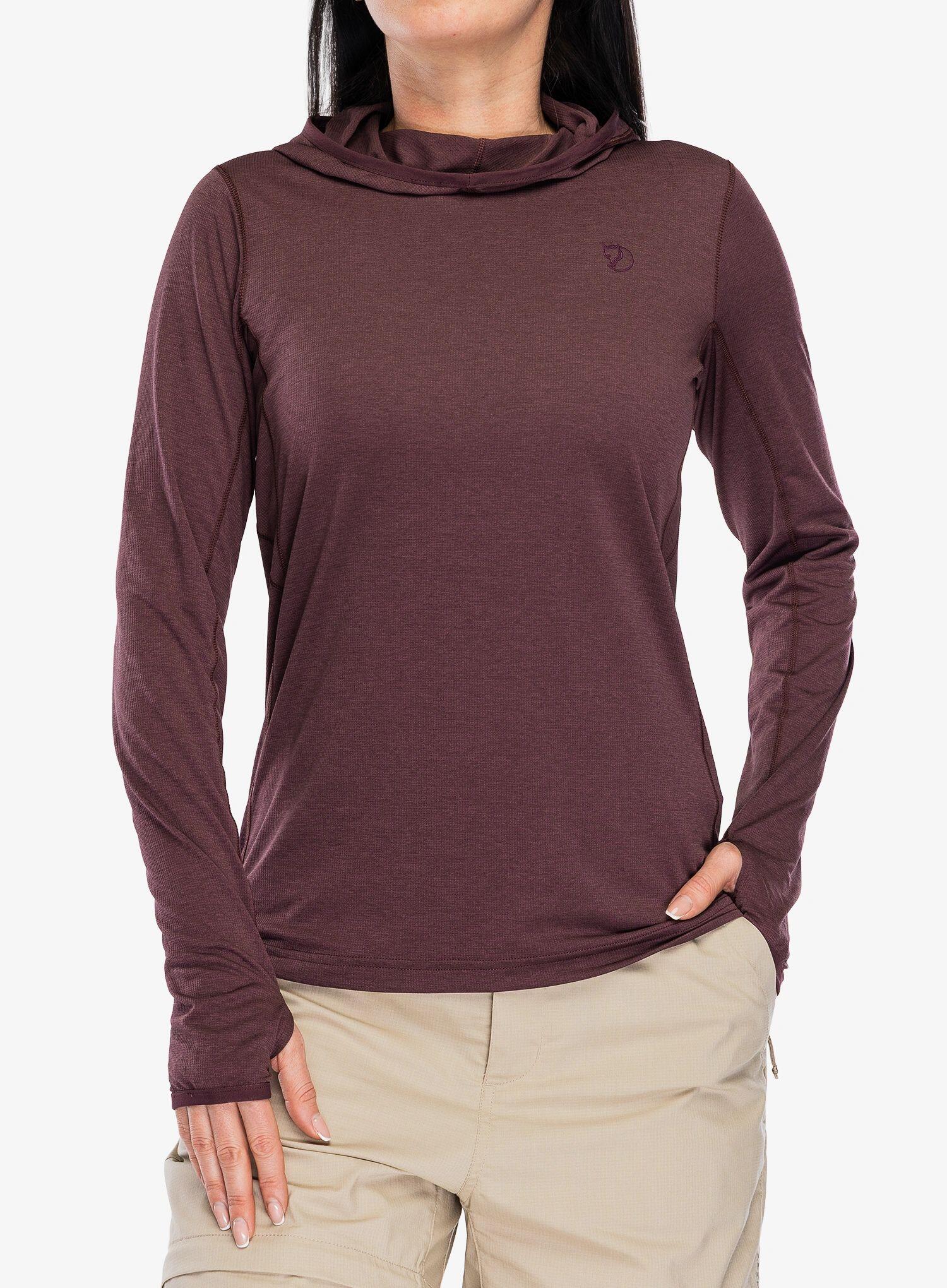 Bluza z kapturem damska Fjallraven Abisko Sun-hoodie 7/7