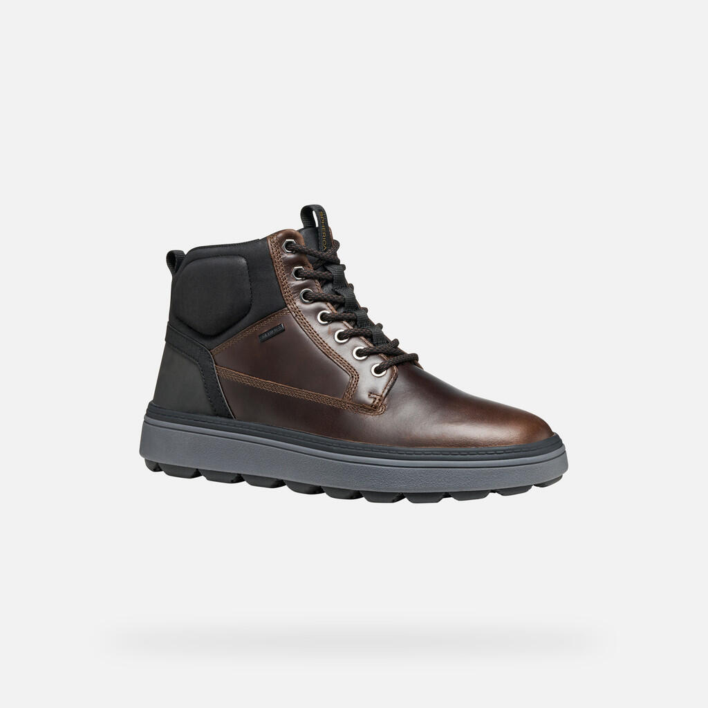 Bottes Homme U SPHERICA ECUB-1.1 B ABX Marron Foncé/Noir 3/7