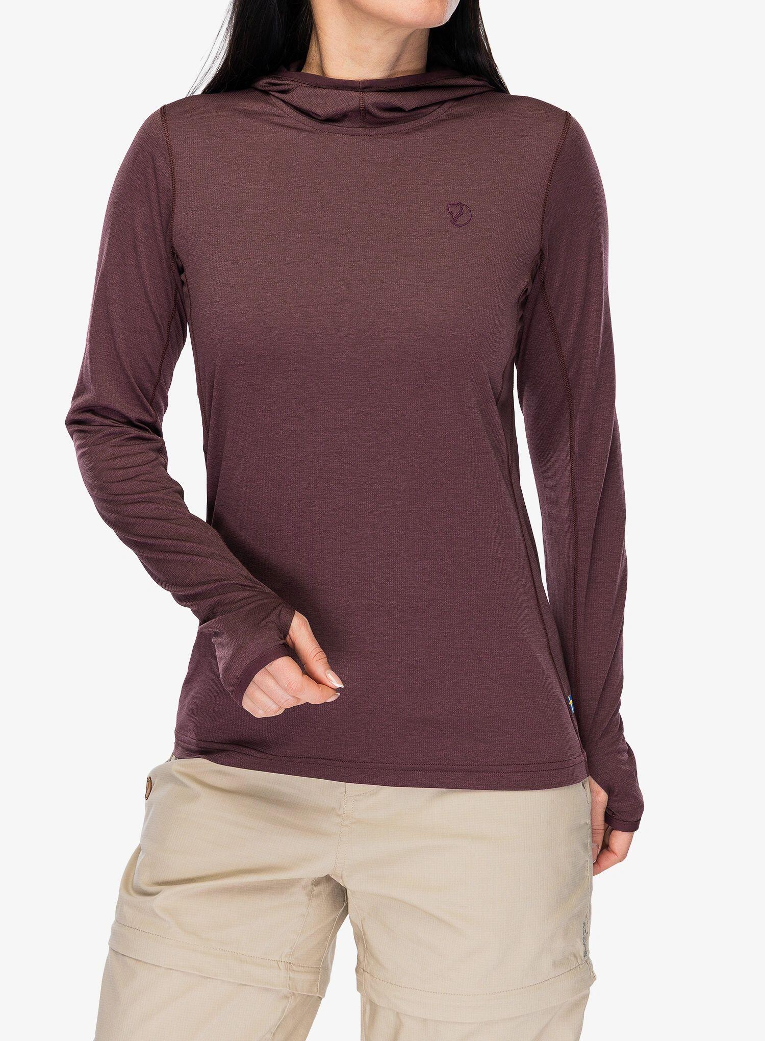 Bluza z kapturem damska Fjallraven Abisko Sun-hoodie 4/7