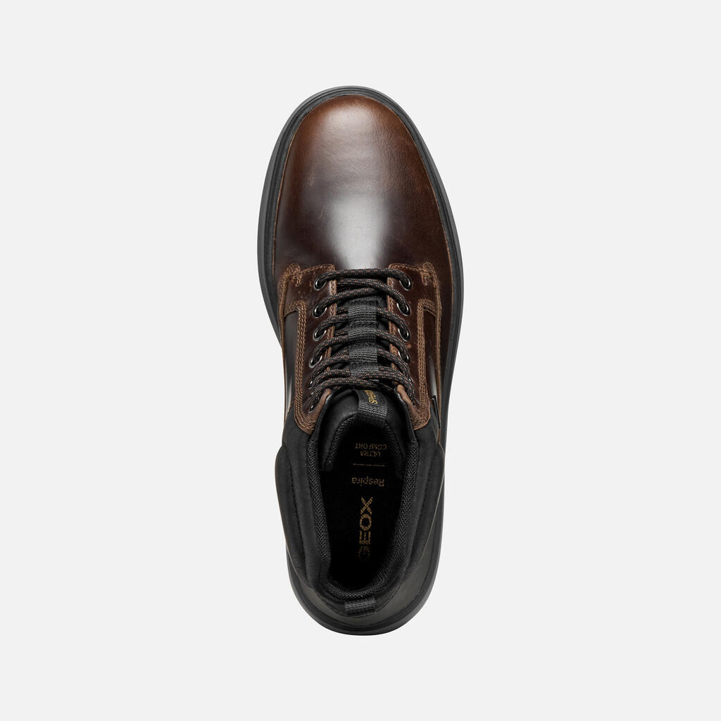 Bottes Homme U SPHERICA ECUB-1.1 B ABX Marron Foncé/Noir 6/7