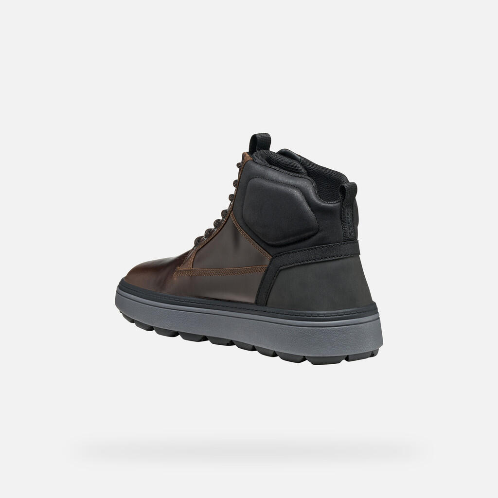 Bottes Homme U SPHERICA ECUB-1.1 B ABX Marron Foncé/Noir 4/7