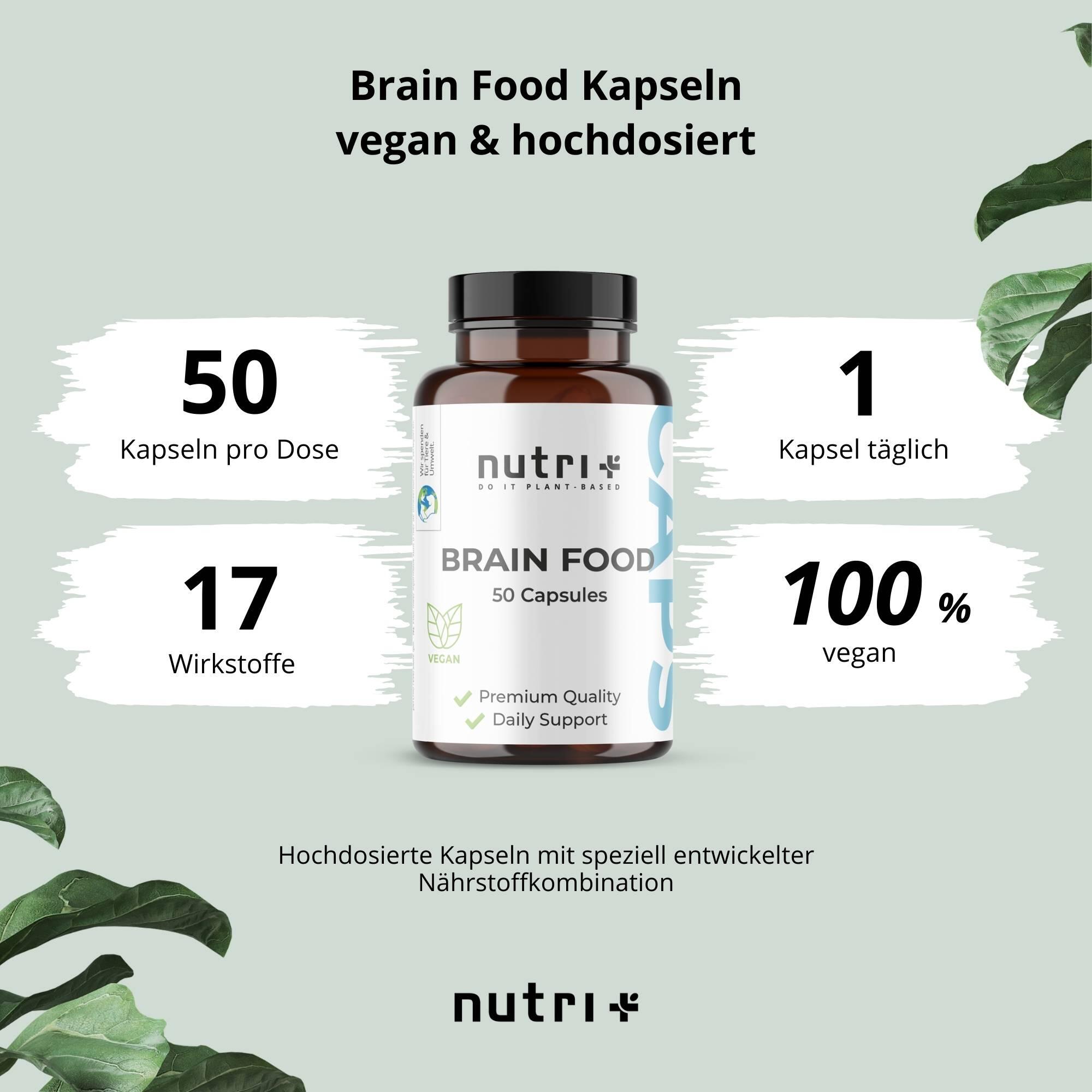 Brainfood 50 Kapseln 3/5