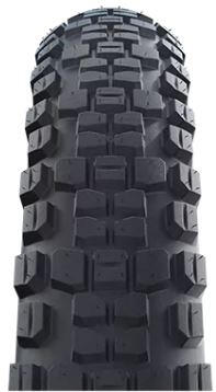 Schwalbe NOBBY NIC EVO S-Trail Soft 27.5 x 2.4 650B Black Tyre 1/4