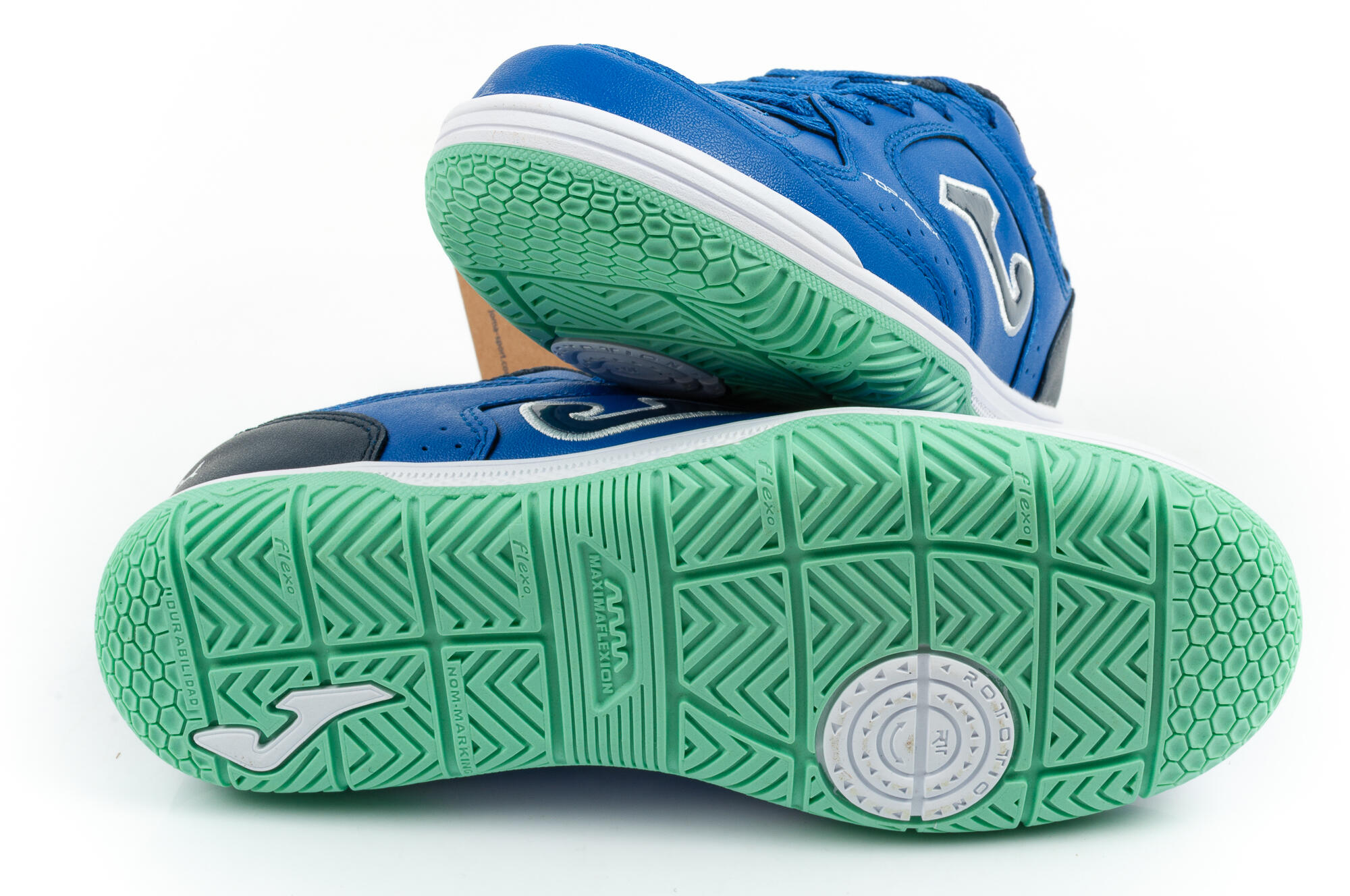 Buty sportowe piłkarskie halowe dziecięce Joma Top Flex 2604 7/7