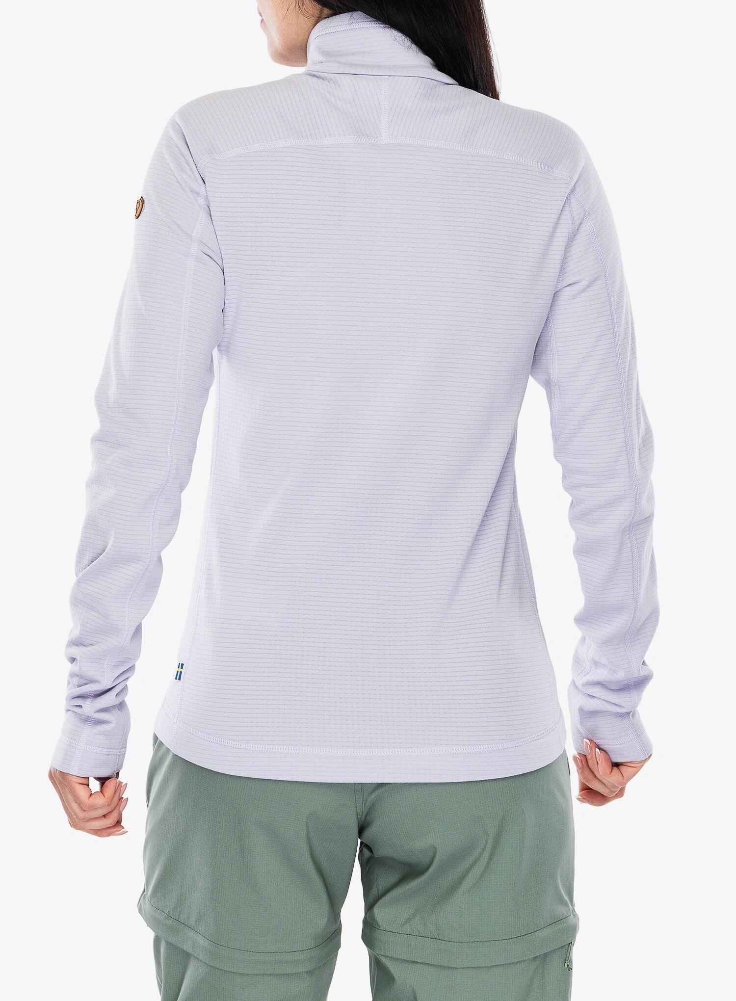 Bluza damska bez kaptura Fjallraven Abisko Lite Fleece Half Zip 3/7