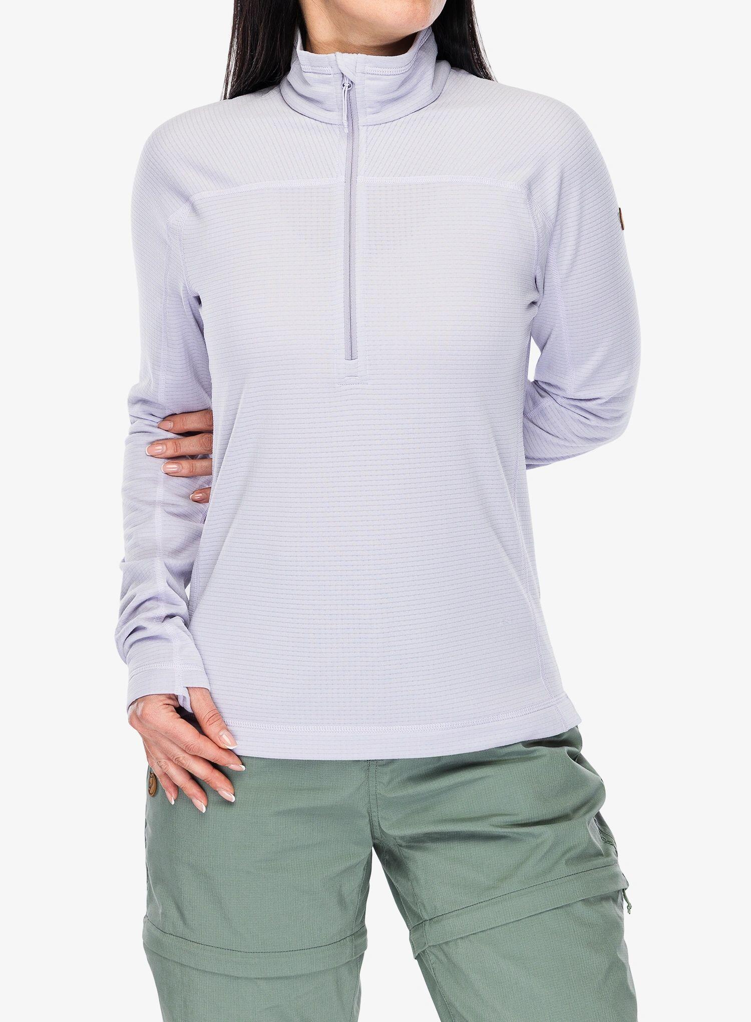 Bluza damska bez kaptura Fjallraven Abisko Lite Fleece Half Zip 4/7