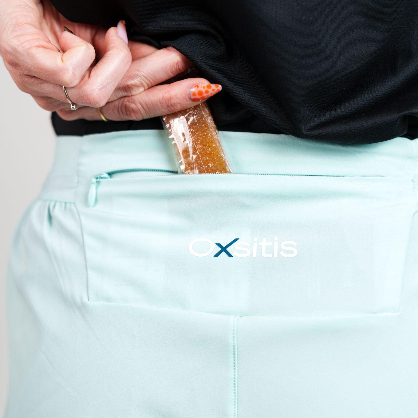 Oxsitis X-Train Dames Hardloopshort Lichtblauw 2/5