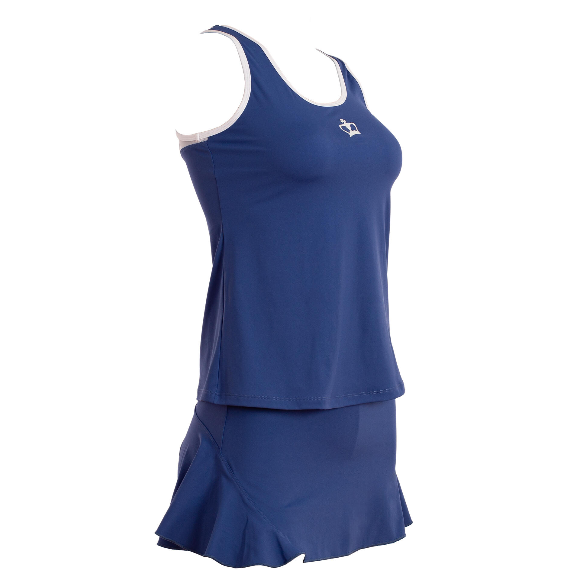 Femme Padel Tennis Jupe Légère Confortable Respirante Naxos Marine 7/7