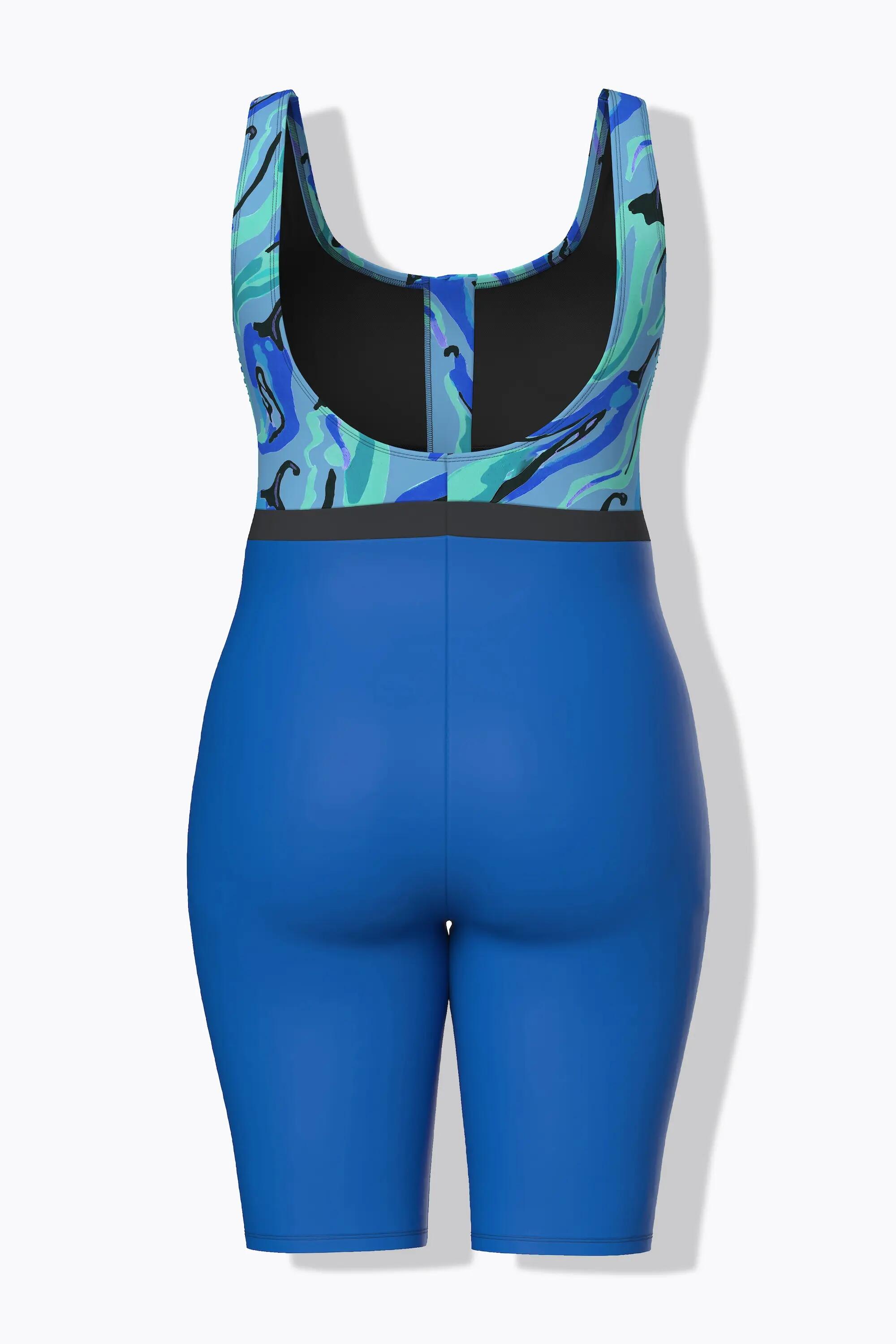 Femme Maillot de bain sans bonnets souples motif piments et fermeture zippée 13/13
