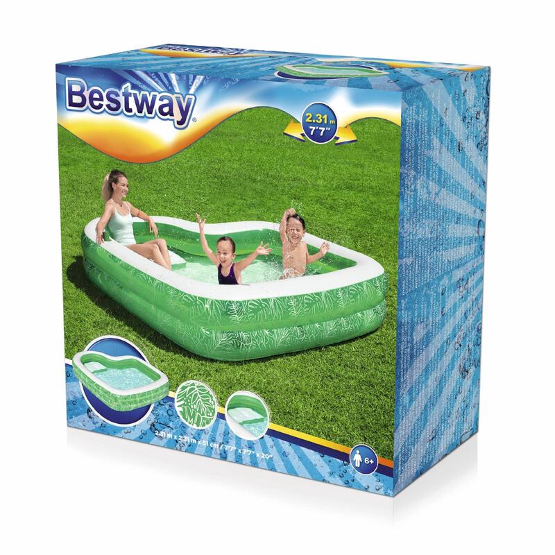 Bestway Şişme Aile Havuzu Tropikal 231x231x51cm 54336