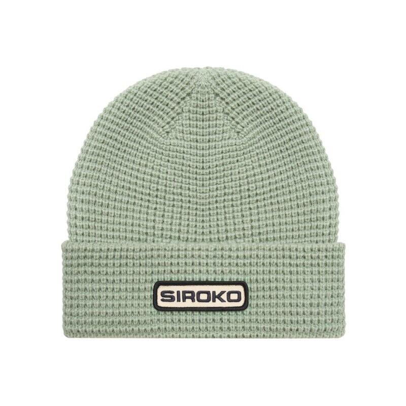 Căciulă de drumeție tricotată tip waffle Sequoia Green Verde
