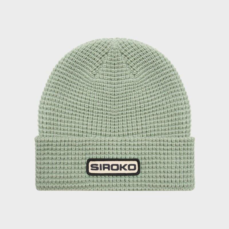Căciulă de drumeție tricotată tip waffle Sequoia Green Verde