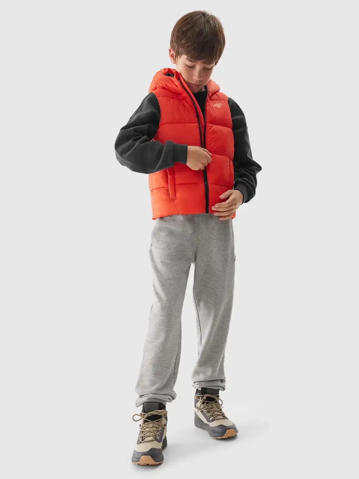 Gilet smanicato 4F 4FJWAW24TVJAM134-70S rosso 2/6