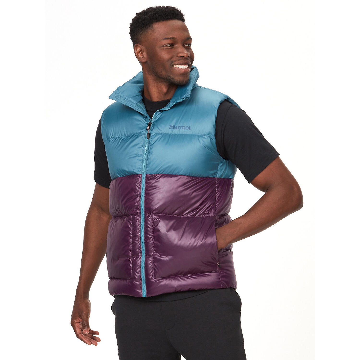 Herren Geschirr M GUIDES DOWN VEST 4/5